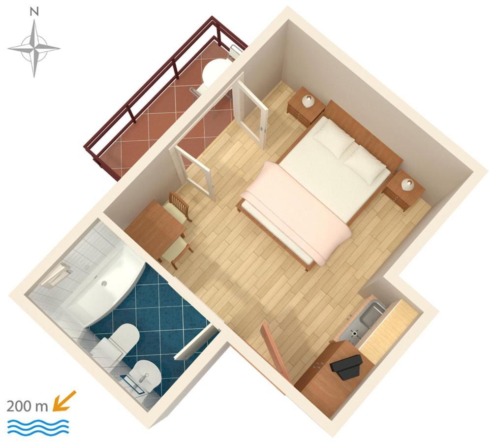 Apartments With A Parking Space Baska Voda, Makarska - 6773 Dış mekan fotoğraf