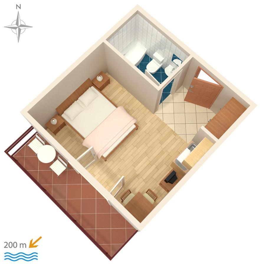 Apartments With A Parking Space Baska Voda, Makarska - 6773 Dış mekan fotoğraf